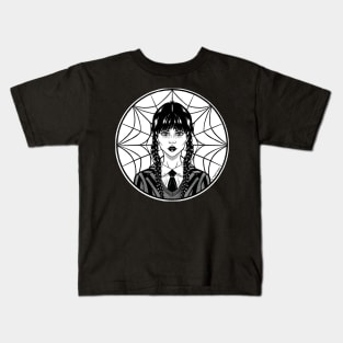 Mystic Wednesday Addams Kids T-Shirt